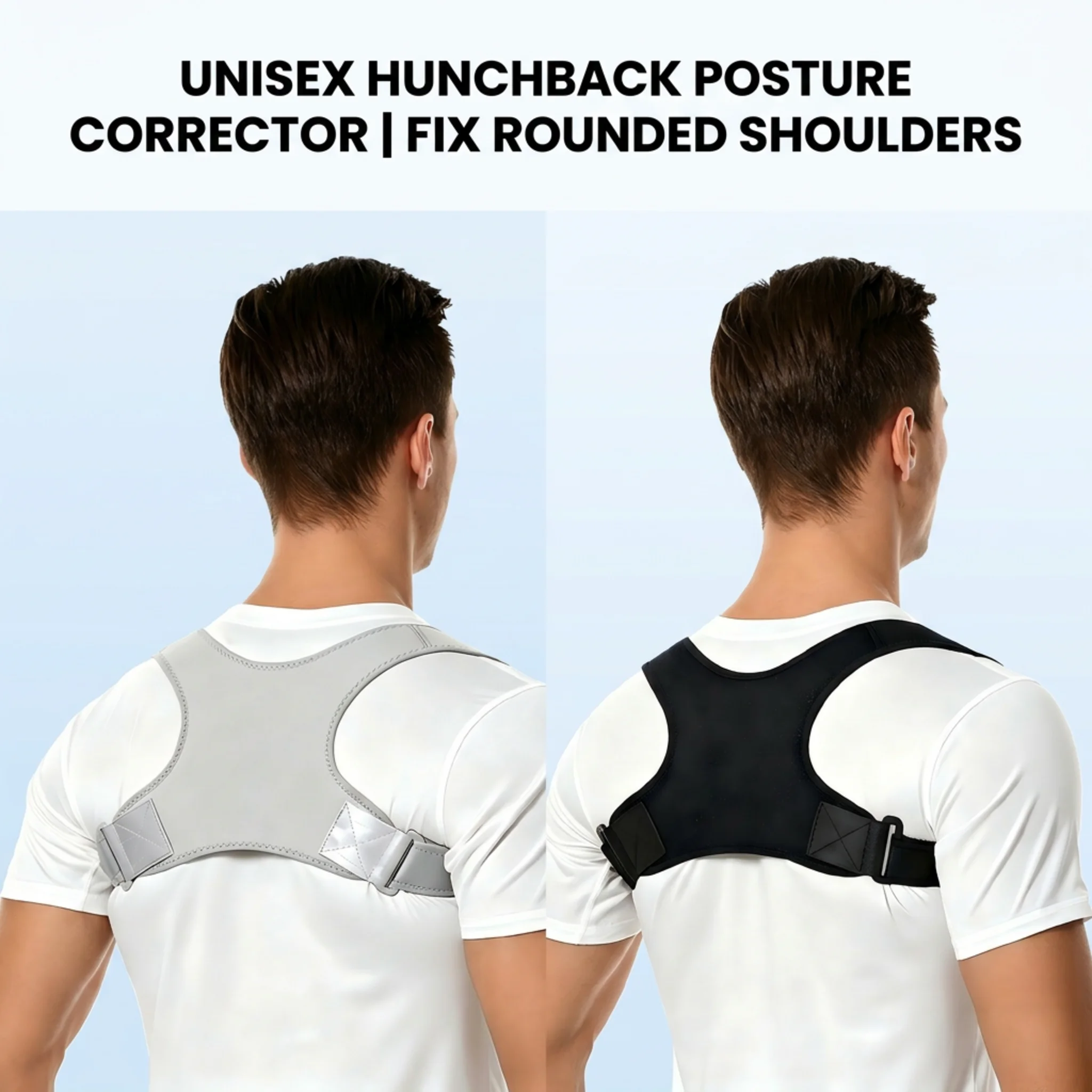 Posture Corrector Back - Corretor de Postura Invisível Unissex para