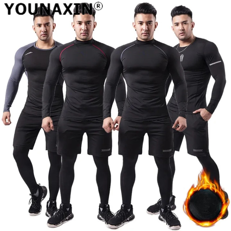 3 peças dos homens de pelúcia  - Yoga Fitness Training avaliação e preço