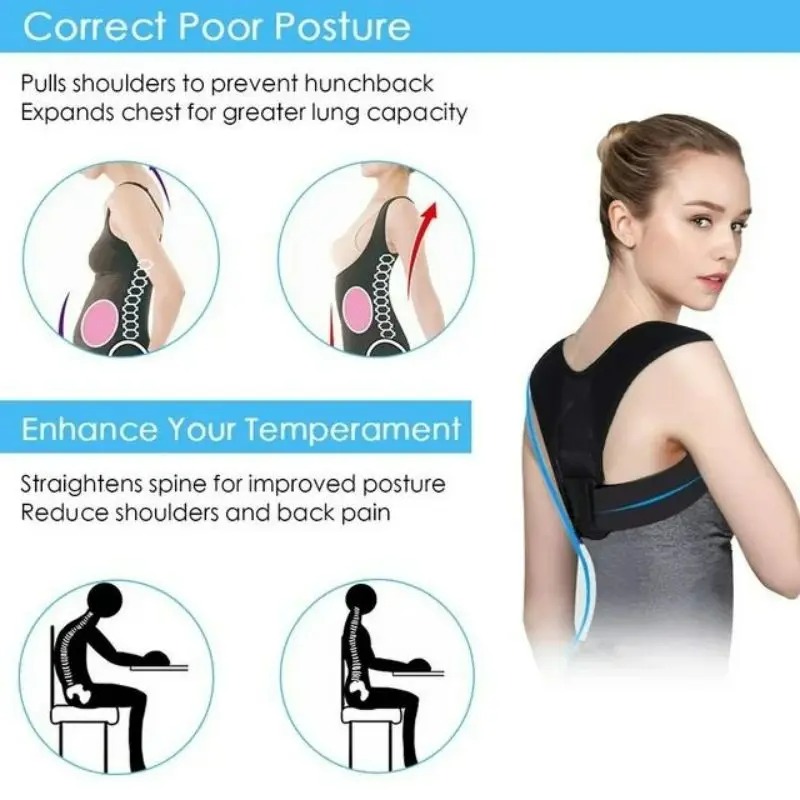 Cinto de correção de postura t - Posture Corrector Back avaliação e preço
