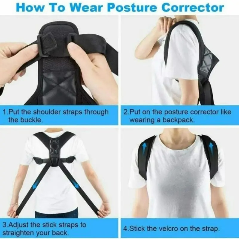 Cinto de correção de postura t - Posture Corrector Back avaliação e preço