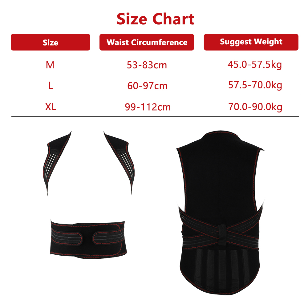 Cinta de Suporte Lombar com Aq - Posture Corrector Back avaliação e preço