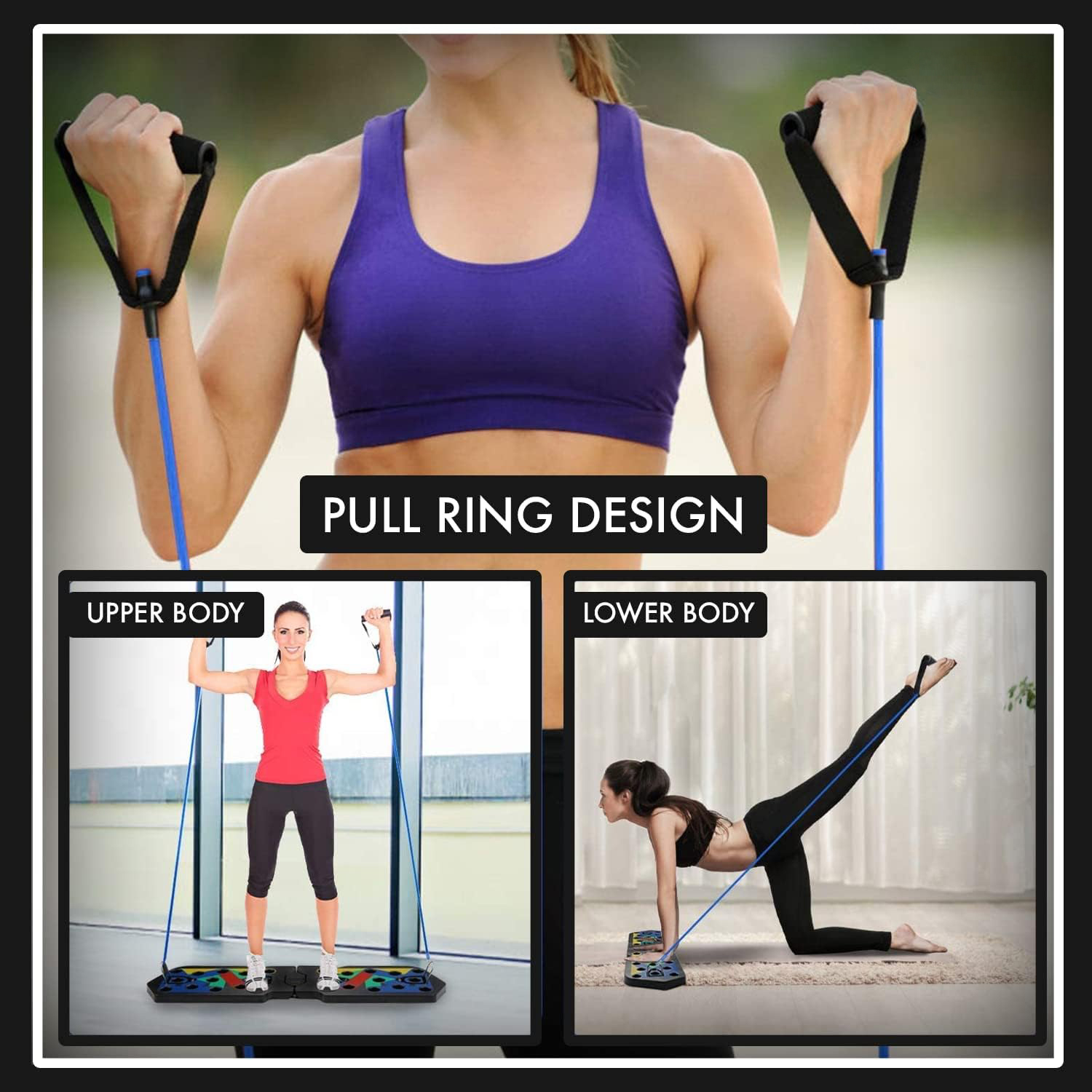 Suporte de placa push up dobrá - Push Up Board avaliação e preço